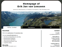 Tablet Screenshot of erikjanvl.nl